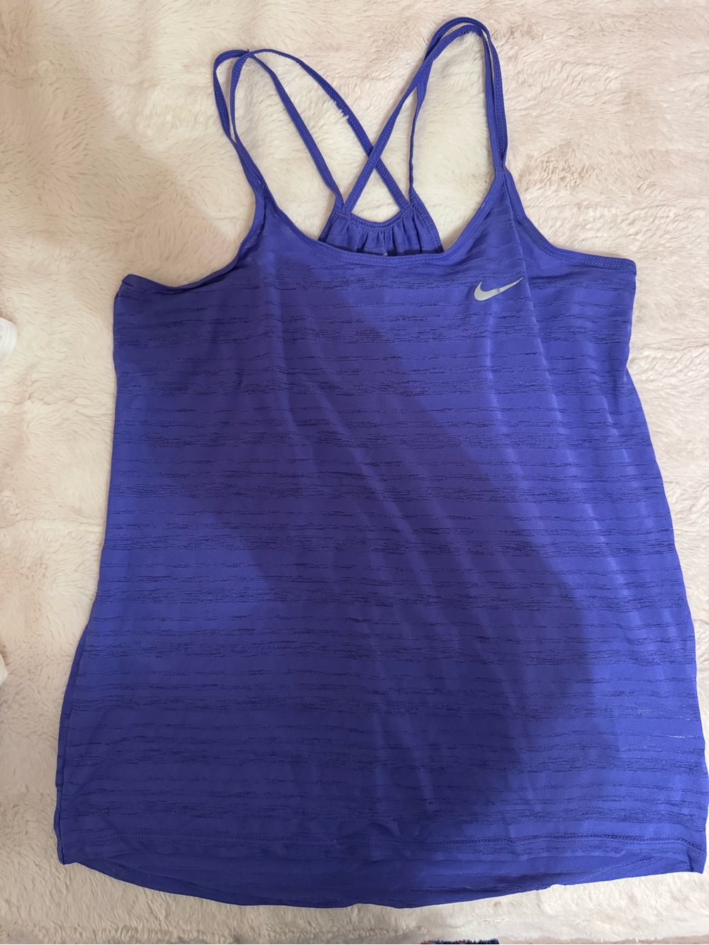 Nike Women's Royal Purple Strappy Workout Tank